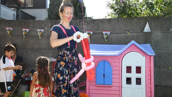 ballonplooien verjaardagsfeest