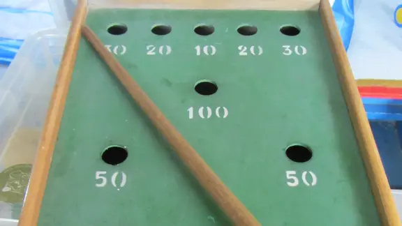Knikkerbiljart spelbord