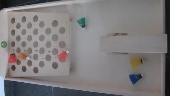 hoedje wip bovenaanzicht spelbord