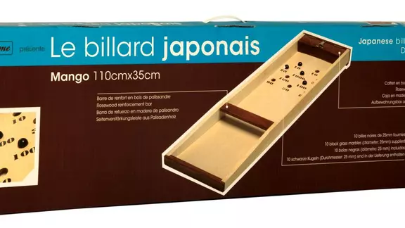 doos van het japans biljart spel