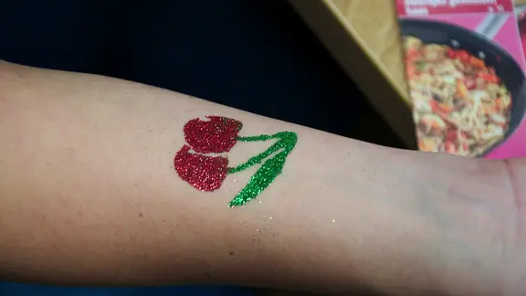 glittertatoo kers