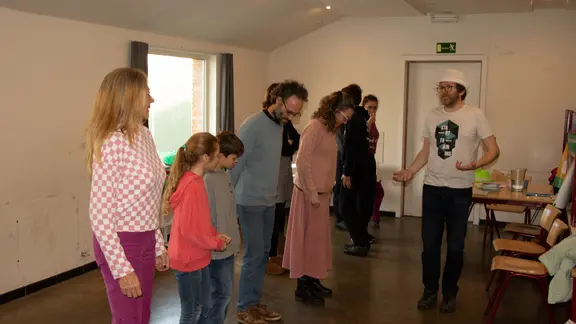 Vertel- en drama activiteit met Filip