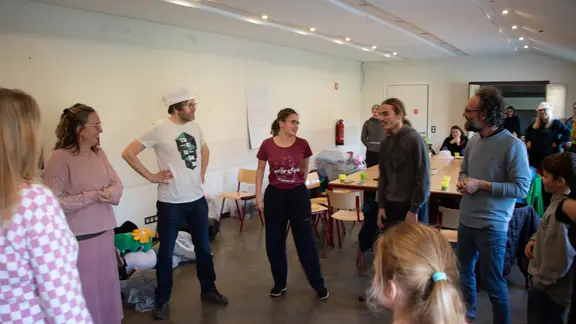Vertel- en drama activiteit met Filip