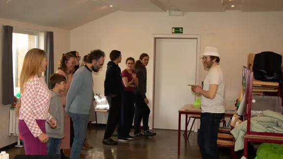 Vertel- en drama activiteit met Filip