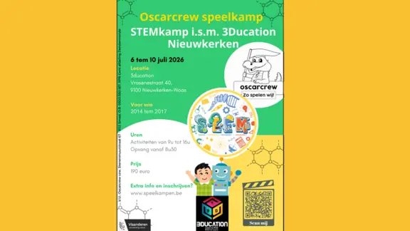 flyer Stemkamp met logo 3ducation