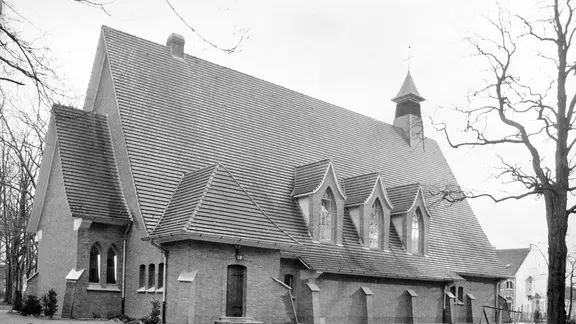 zijkant kerk